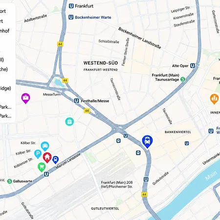 Apartamento Urbanes Messe Fráncfort del Meno